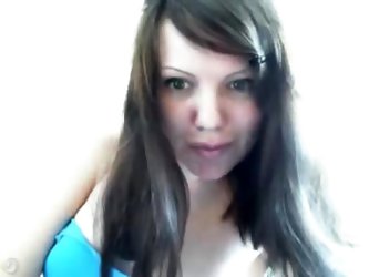 Gigantic Nipples The Size Of Large Cherries Get Filmed By This Teenage Slunts Webcam. Green Eyes Smile When She Lifts Up Her Blue Top And Covers Up He